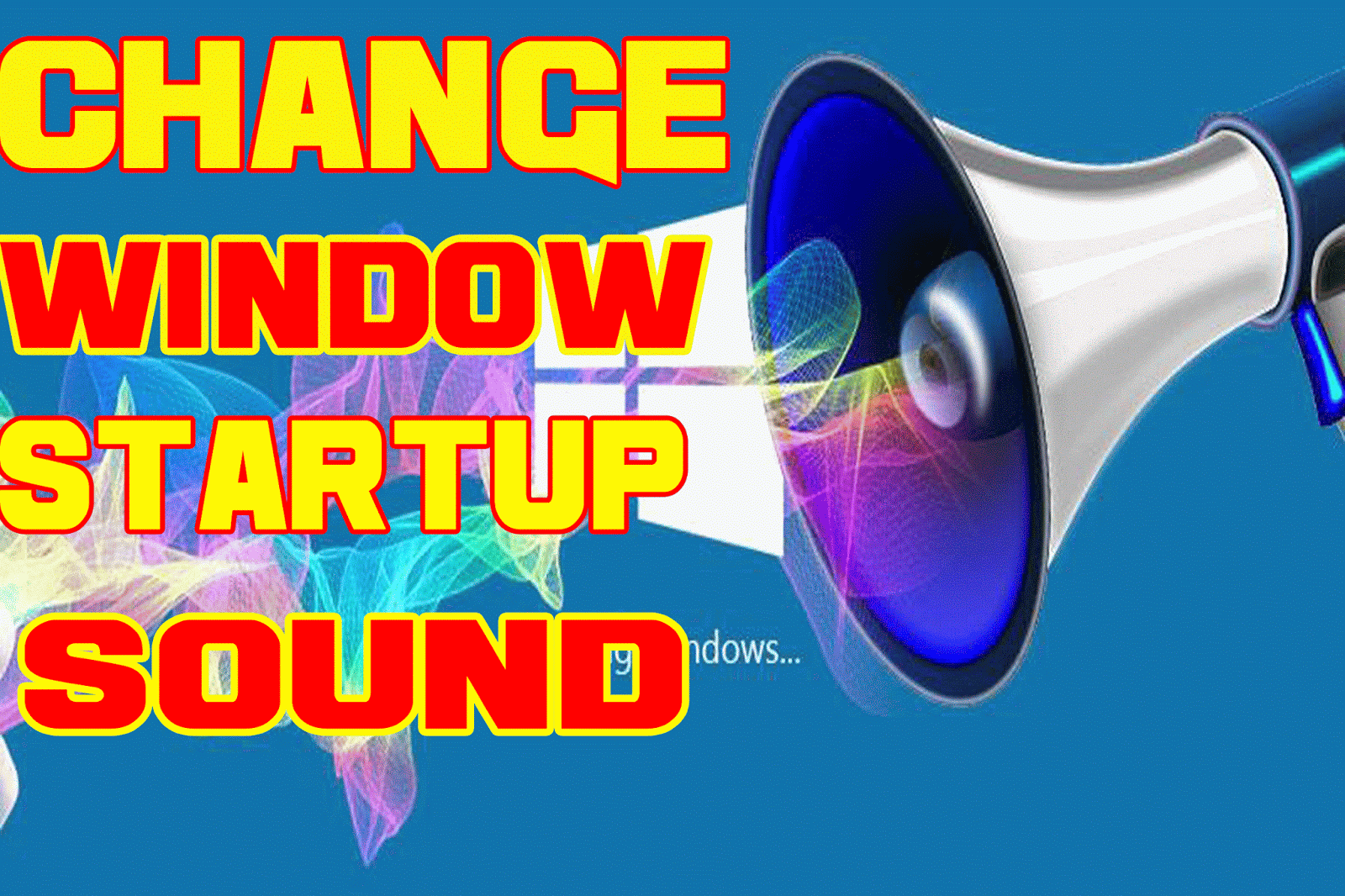 Startup sound changer